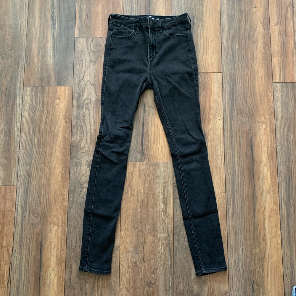 High-Waisted Skinny Jeans